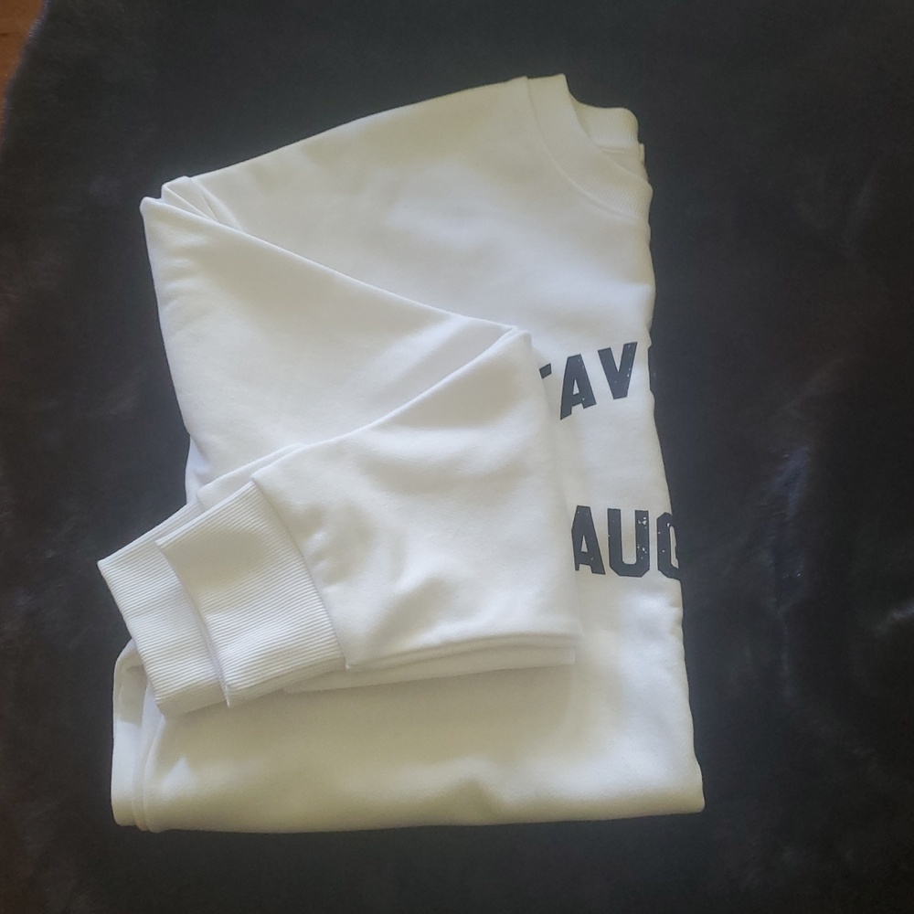 FAVORITE DAUGHTER HEART LOGO SWEATSHIRT; SIZE MEDIUM - Picture 8 of 13